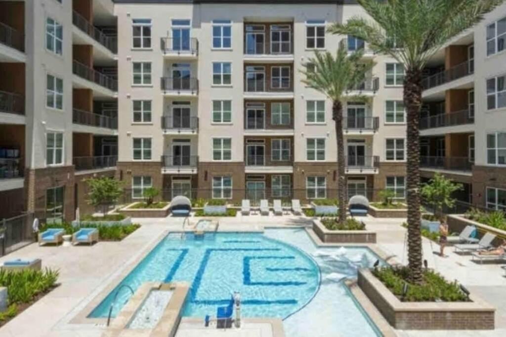Best 5* Luxury Living Downtown Kingbed Suite Houston Exterior foto